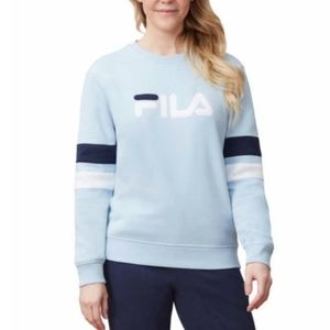 FILA Light Blue Sweatshirt Size S